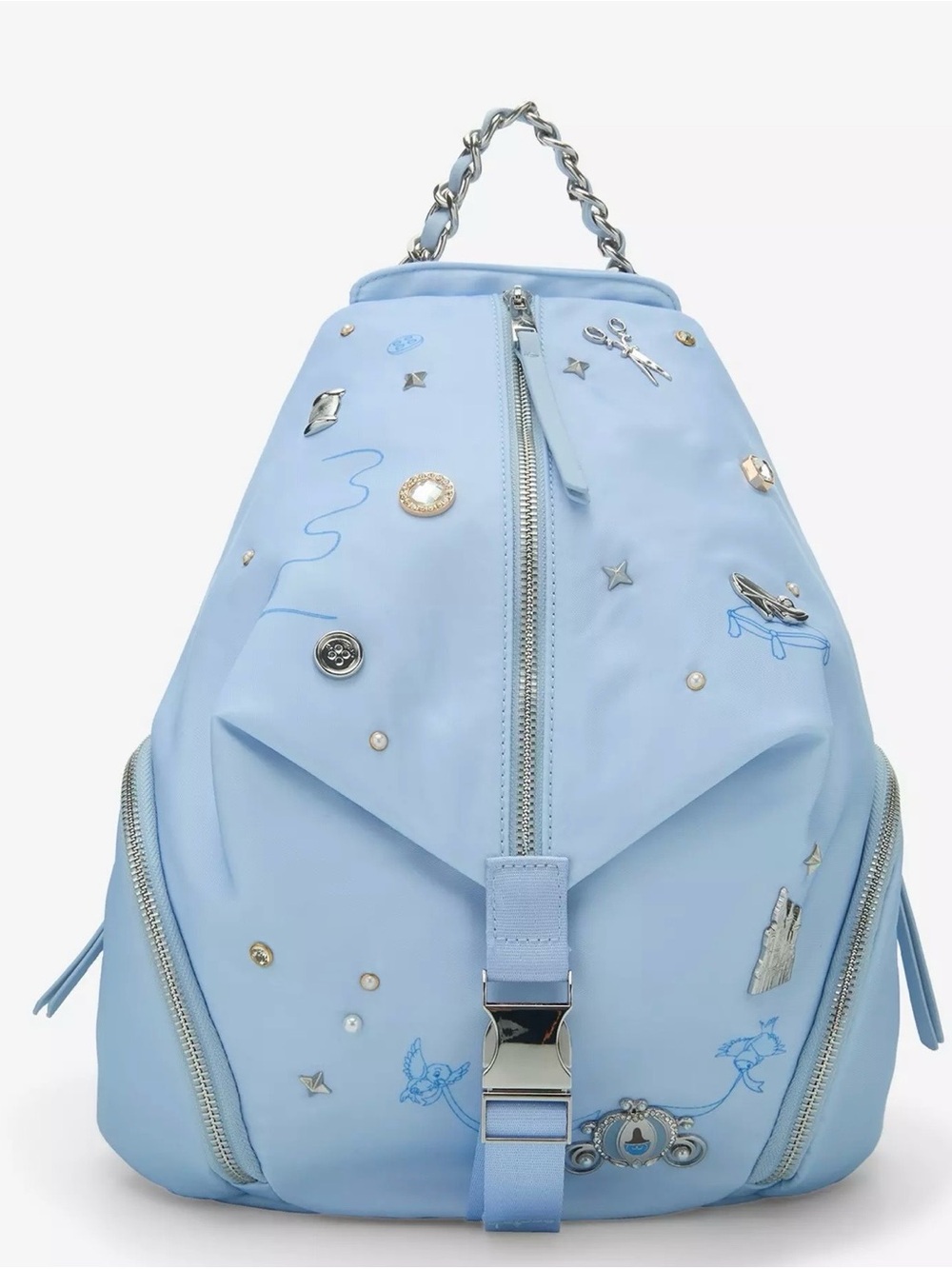 Disney Cinderella Minimalist Studded Mini Backpack AND Matching Wallet - NWT - Picture 15 of 15
